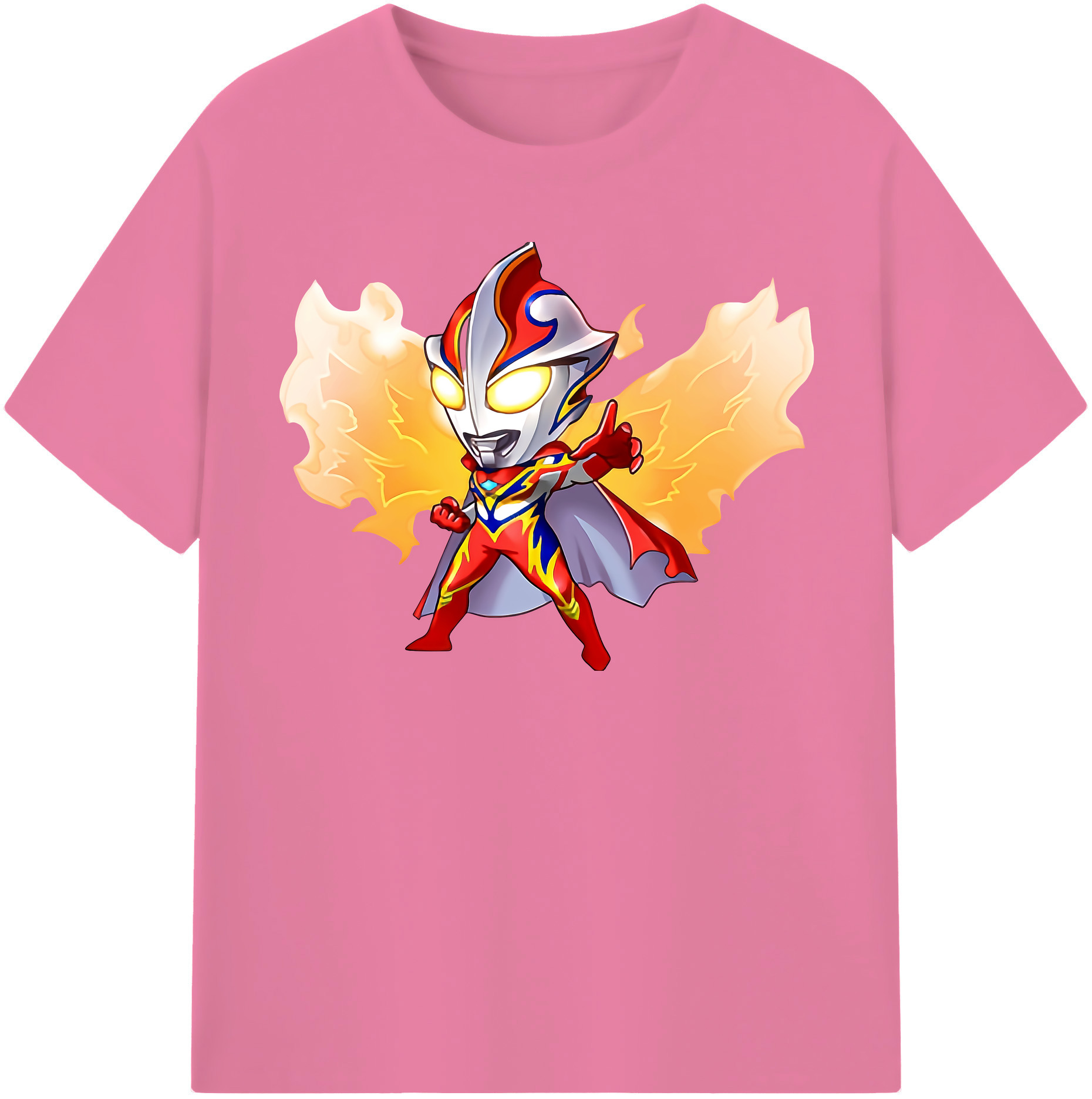 （画像用） ウルトラマン Ultraman 綿100％半袖Tシャツ（フロントプリント）